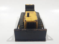 Vintage Tonka Tiny Dozer Bull Dozer Yellow Pressed Steel Toy Car Vehicle