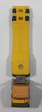 Vintage Tonka Semi Truck and Low Boy Flat Bed Trailer Yellow Pressed Steel and Plastic Toy Car Vehicle