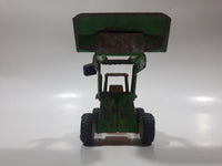Vintage Buddy L Front End Loader Green Pressed Steel Toy Car Vehicle