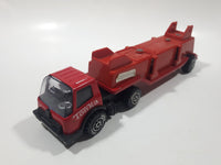Vintage Tonka Semi Fire Ladder Truck Red Pressed Steel and Plastic Toy Car Vehicle 804037