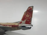 Vintage Lintoy Air Canada Passenger Jet Airplane Die Cast Toy Aircraft Made in Hong Kong