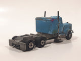 Yatming Kenworth Semi Tractor Truck Blue Die Cast Toy Car Vehicle