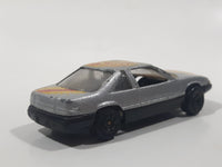 Rare Yatming No. 819 1988 Pontiac Grand Prix Silver Die Cast Toy Car Vehicle