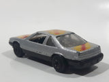 Rare Yatming No. 819 1988 Pontiac Grand Prix Silver Die Cast Toy Car Vehicle