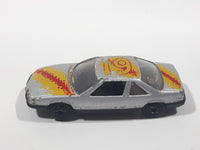 Rare Yatming No. 819 1988 Pontiac Grand Prix Silver Die Cast Toy Car Vehicle