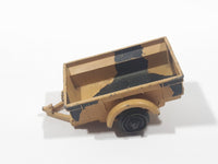 Solido Military Trailer Desert Camouflage Die Cast Toy Car Vehicle Broken Hitch