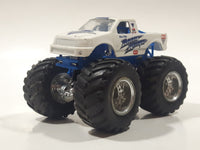 2012 Hot Wheels Monster Jam Ricky Bobby Razin Kane Monster Truck White 1/64 Scale Die Cast Toy Car Vehicle