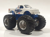 2012 Hot Wheels Monster Jam Ricky Bobby Razin Kane Monster Truck White 1/64 Scale Die Cast Toy Car Vehicle