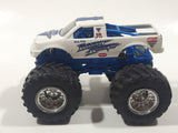 2012 Hot Wheels Monster Jam Ricky Bobby Razin Kane Monster Truck White 1/64 Scale Die Cast Toy Car Vehicle