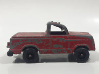 Vintage Tootsie Toy Pick-Up Truck Red Die Cast Toy Car Vehicle