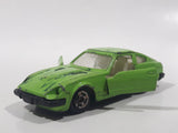 Vintage Nissan Fairlady 280Z-T Lime Green Die Cast Toy Car Vehicle with Opening Doors - Hong Kong