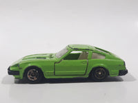 Vintage Nissan Fairlady 280Z-T Lime Green Die Cast Toy Car Vehicle with Opening Doors - Hong Kong