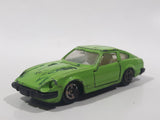 Vintage Nissan Fairlady 280Z-T Lime Green Die Cast Toy Car Vehicle with Opening Doors - Hong Kong