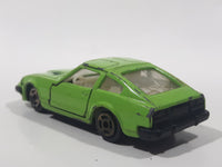 Vintage Nissan Fairlady 280Z-T Lime Green Die Cast Toy Car Vehicle with Opening Doors - Hong Kong