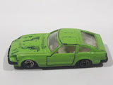 Vintage Nissan Fairlady 280Z-T Lime Green Die Cast Toy Car Vehicle with Opening Doors - Hong Kong