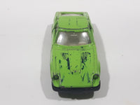 Vintage Nissan Fairlady 280Z-T Lime Green Die Cast Toy Car Vehicle with Opening Doors - Hong Kong