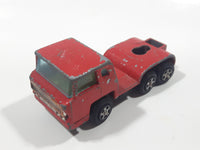 Vintage Bernard Semi Truck Red Die Cast Toy Car Vehicle