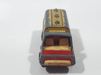 Vintage PlayArt Semi Tanker Truck Shell Oil Red and Yellow Die Cast Toy Car Vehicle Made in Hong Kong