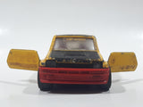 Vintage Corgi Renault 5 Turbo Yellow 4" Long Die Cast Toy Car Vehicle with Opening Doors and Hatch