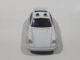 Vintage 1970s Corgi Juniors Porsche Carrera Police White Die Cast Toy Car Vehicle Made in Great Britain