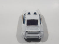 Vintage 1970s Corgi Juniors Porsche Carrera Police White Die Cast Toy Car Vehicle Made in Great Britain