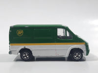 1994 Hot Wheels Auto City Corgi Transit Van Casting BP Green and White Die Cast Toy Car Vehicle