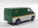 1994 Hot Wheels Auto City Corgi Transit Van Casting BP Green and White Die Cast Toy Car Vehicle