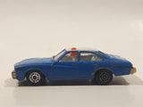 Vintage 1970s Corgi Juniors Buick Regal Police Cops Blue with White Roof Die Cast Toy Car Vehicle Made in Gt. Britain