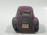 Vintage Tootsie Toy Volkswagen Beetle Pink Die Cast Toy Car Vehicle