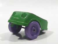 Vintage 1967 Tootsie Toy Trailer Green with Purple Wheels Die Cast Toy Car Vehicle Made In Canada