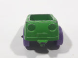 Vintage 1967 Tootsie Toy Trailer Green with Purple Wheels Die Cast Toy Car Vehicle Made In Canada