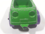 Vintage 1967 Tootsie Toy Trailer Green with Purple Wheels Die Cast Toy Car Vehicle Made In Canada