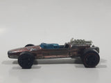 Vintage 1969 Hot Wheels Grand Prix Brabham Bapco F1 Spectraflame Copper Brown Die Cast Toy Car Vehicle Red Lines