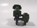 Vintage 1983 Hasbro GI Joe MC1027 RAM Rapid Fire Motor Cycle Dark Army Green Die Cast Toy Car Vehicle