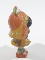 Vintage 1980s Kenner Strawberry Shortcake Orange Blossom 2 1/4" Tall Toy Figure