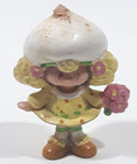 Vintage 1980s Kenner Strawberry Shortcake Lemon Meringue 2 1/4" Tall Toy Figure