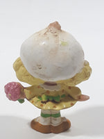 Vintage 1980s Kenner Strawberry Shortcake Lemon Meringue 2 1/4" Tall Toy Figure