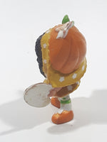 Vintage 1980s Kenner Strawberry Shortcake Orange Blossom 2 1/4" Tall Toy Figure