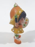 Vintage 1980s Kenner Strawberry Shortcake Orange Blossom 2 1/4" Tall Toy Figure