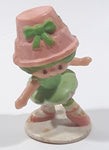 Vintage 1980s Kenner Strawberry Shortcake Lime Chiffon The Ballerina 2 1/4" Tall Toy Figure