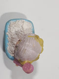 Vintage 1980s Kenner Strawberry Shortcake Angel Cake In Bubble Bath Tub 2 1/4" Tall Toy Figure