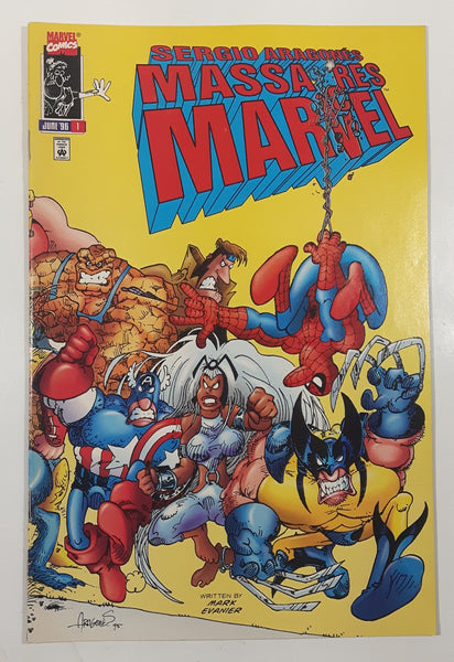 1996 June Marvel Comics Sergio Aragones Massacres Marvel #1 Comic Book