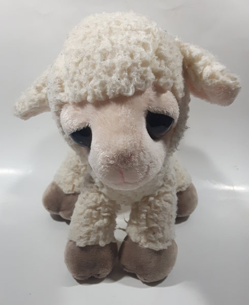 Aurora White Lamb 10" Tall Toy Stuffed Plush