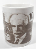 Novelty Collectible 1986 $100 Canadian Bill Currency Cash Money Ceramic Coffee Mug