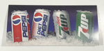 Pepsi Diet Pepsi Diet 7up and 7up Cans Commercial Retail Advertising Pamphlet Gray Beverage Delta B.C.