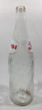 Vintage 1974 Pepsi Cola 8 FL OZ Return For Deposit 9" Tall Glass Soda Pop Bottle