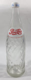 Vintage 1973 Pepsi Cola 26 FL OZ Money Back Bottle 12" Tall Glass Soda Pop Bottle with Lid