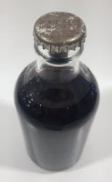 Vintage 1973 Root Beer 6 1/2" Tall Glass Soda Pop Bottle FULL