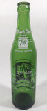 Vintage 7up "Fresh Up" with 7up "You Like It" "It Likes You" 12 Fl Oz Green Glass Soda Pop Bottle 8532A