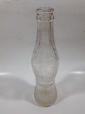 Antique 1926 Whistle 6 1/2 Fl oz Embossed Clear Glass Beverage Bottle Vancouver B.C.